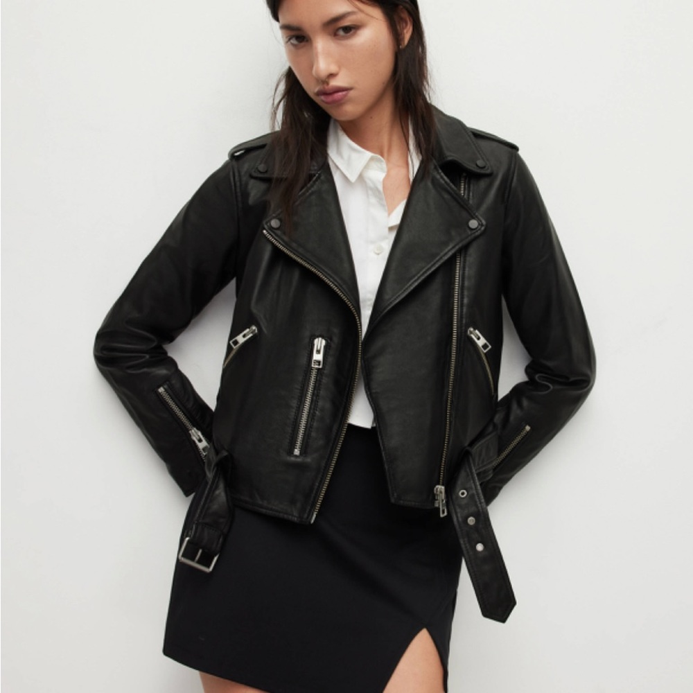 All saint leather jacket - Balfern leather jacket